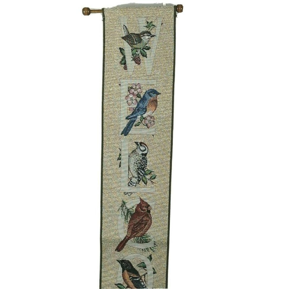 NJ Shumaker Pattan Welcome Wall Hanging Tapestry - Picture 2 of 4
